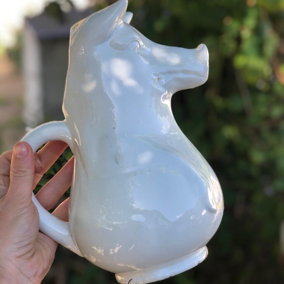 Кувшин 1,2 л Свинья Burleigh Staffordshire Англия 