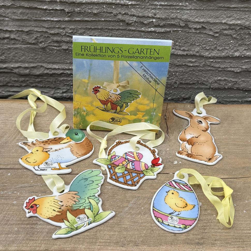 Подвес Hutschenreuther Заяц 6 см фарфор Германия   