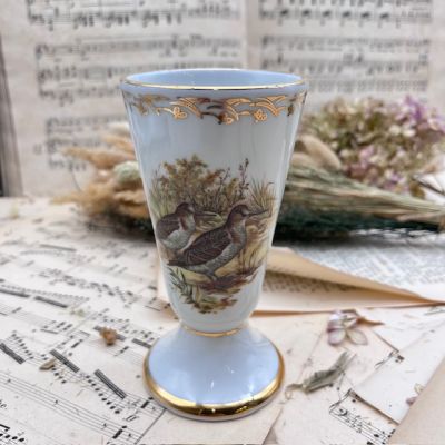 Мазагран Limoges Дикие птицы 200 мл фарфор Франция