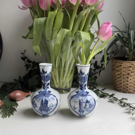 Ваза Delft 15 см фарфор Голландия