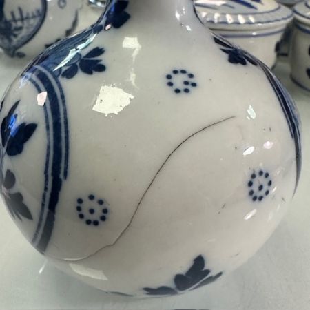 Ваза Delft 15 см фарфор Голландия