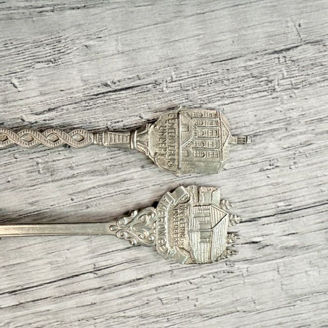 Ложка кофейная 12 см серебрение набор 2 шт. 