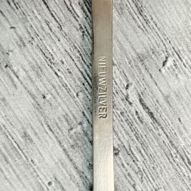 Ложка кофейная 12 см серебрение набор 2 шт. 