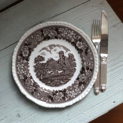 Тарелка 21 см Adams Wedgwood English Scenic