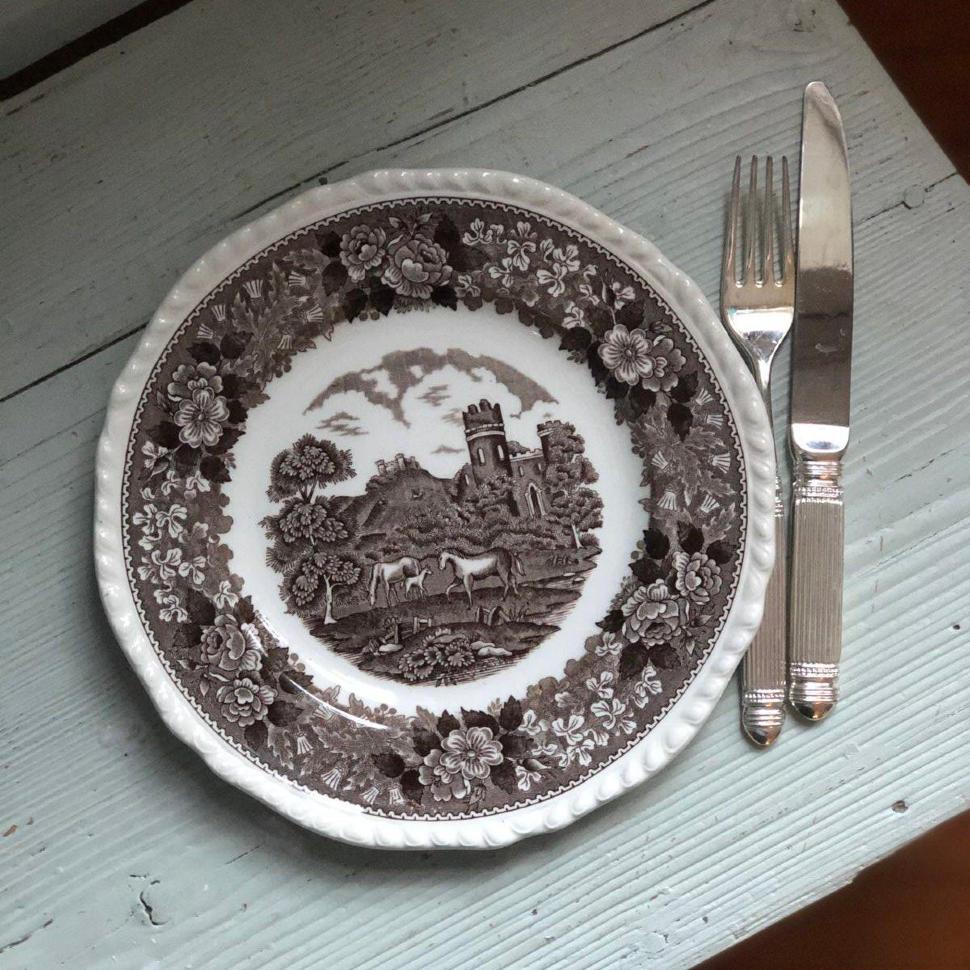 Тарелка 21 см Adams Wedgwood English Scenic