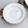 Тарелка глубокая KPM  24 см фарфор Германия
