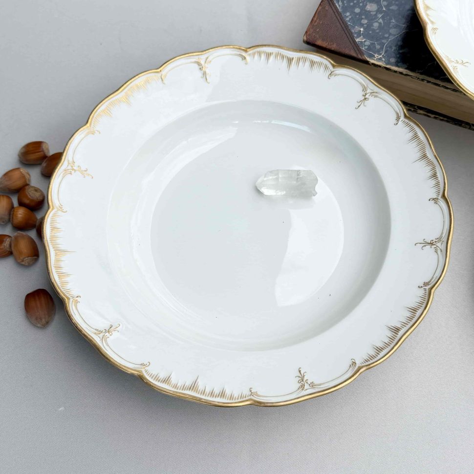 Тарелка глубокая KPM  24 см фарфор Германия