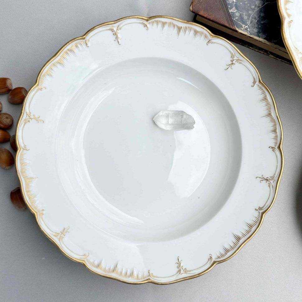 Тарелка глубокая KPM  24 см фарфор Германия