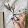 Щипцы для десерта 18 см серебрение