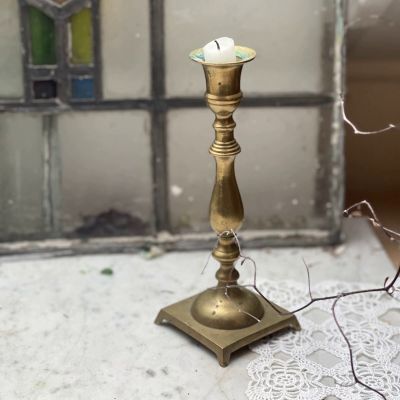 Подсвечник 19 см латунь