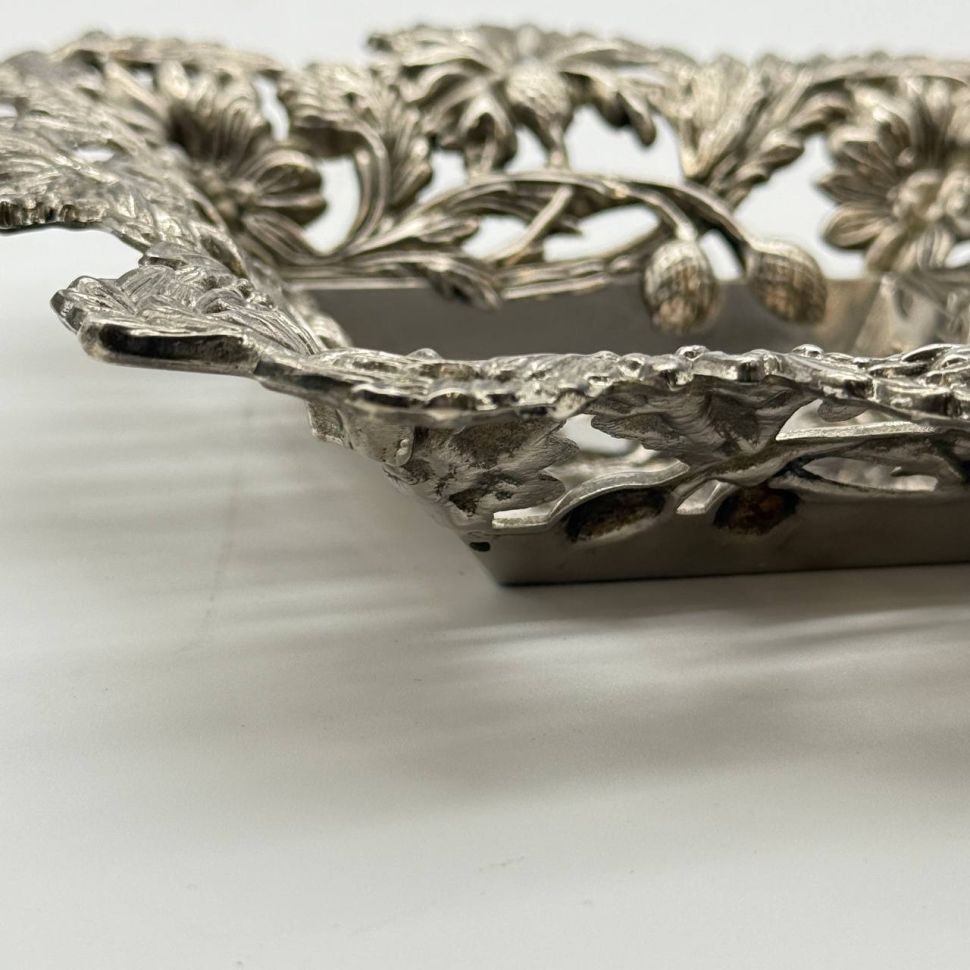 Фруктовница малая мельхиор