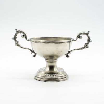 Малая сахарница кубок олово