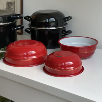 Миска эмалированная набор 3 шт.