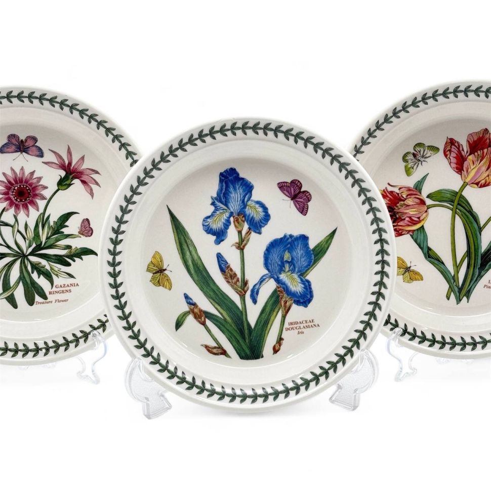 Тарелка Portmeirion Botanic Garden Iris 22 см Портмерион Англия