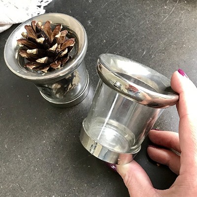 Подсвечник стакан Riverdale