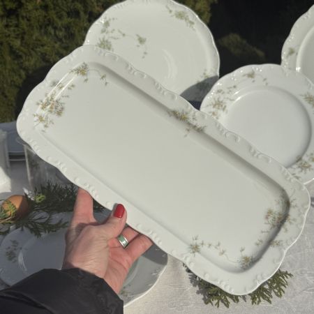 Блюдо Rosenthal Monbijou полевые цветы 35 см Германия