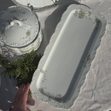 Блюдо Rosenthal Monbijou полевые цветы 35 см Германия