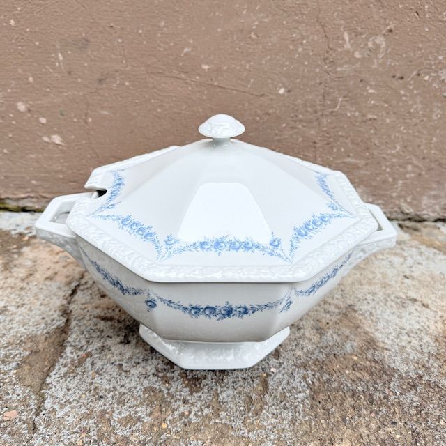 Супница Rosenthal Classic Rose голубые розы 2,8 л Германия