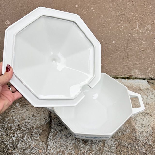 Супница Rosenthal Classic Rose голубые розы 2,8 л Германия