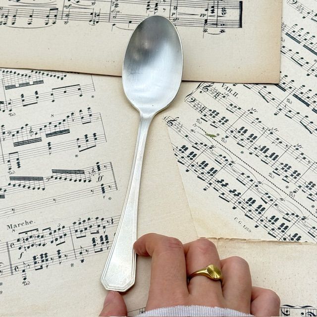 Ложка столовая Christofle America 21 см серебрение Франция