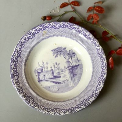 Тарелка глубокая Stambul Egersund Лиловый 22 см