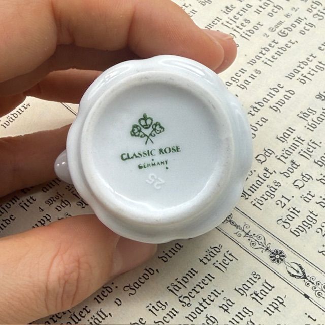 Молочник мини Rosenthal Monbijou Полевые цветы 40 мл Германия