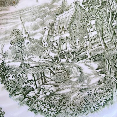 Тарелка British Anchor Memory Lane 26 см Англия