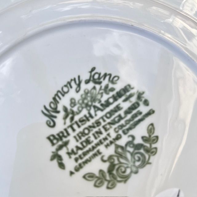 Тарелка British Anchor Memory Lane 26 см Англия