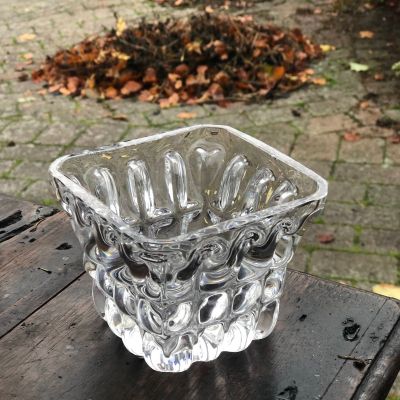 Ваза 9 см хрусталь квадрат Швеция