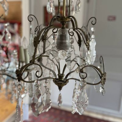 Люстра на одну лампу Колокольчик Франция