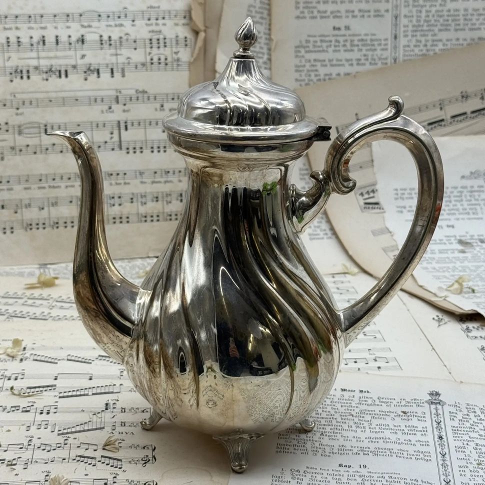 Чайник кофейник 1.2 л WMF серебрение Германия