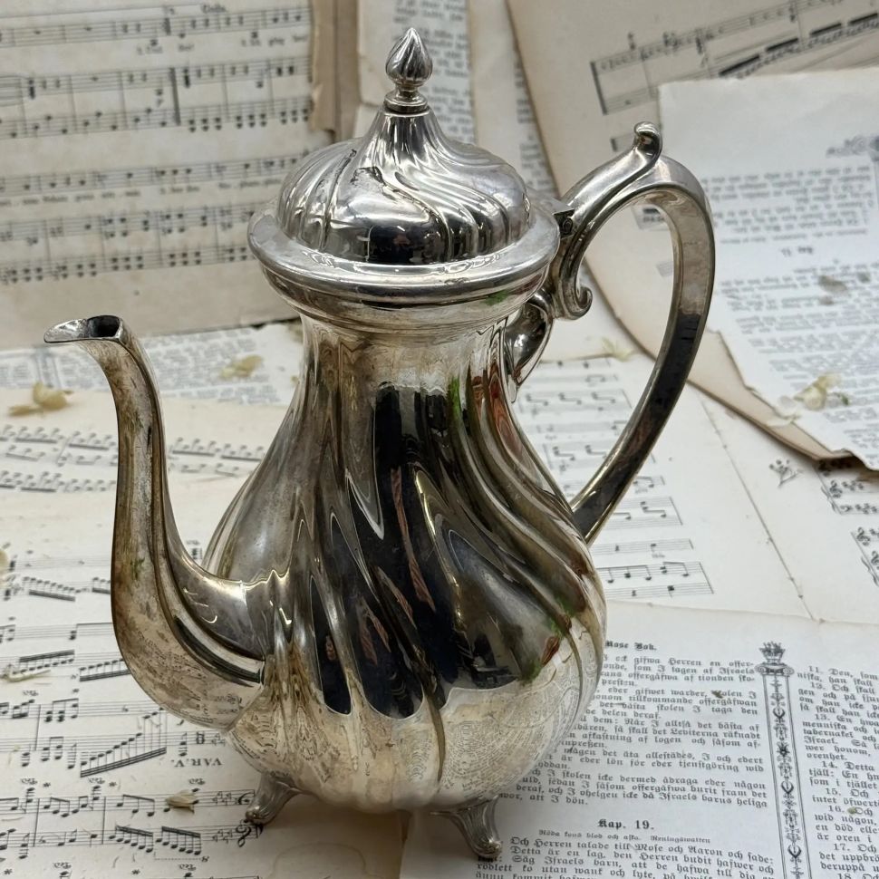 Чайник кофейник 1.2 л WMF серебрение Германия