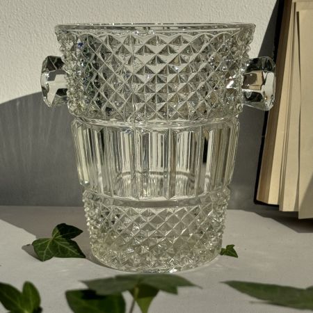 Ведро для охлаждения бутылки 24 см хрусталь