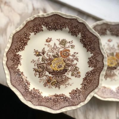 Тарелка 20 см Mason's Patent Ironstone Ascot Англия 