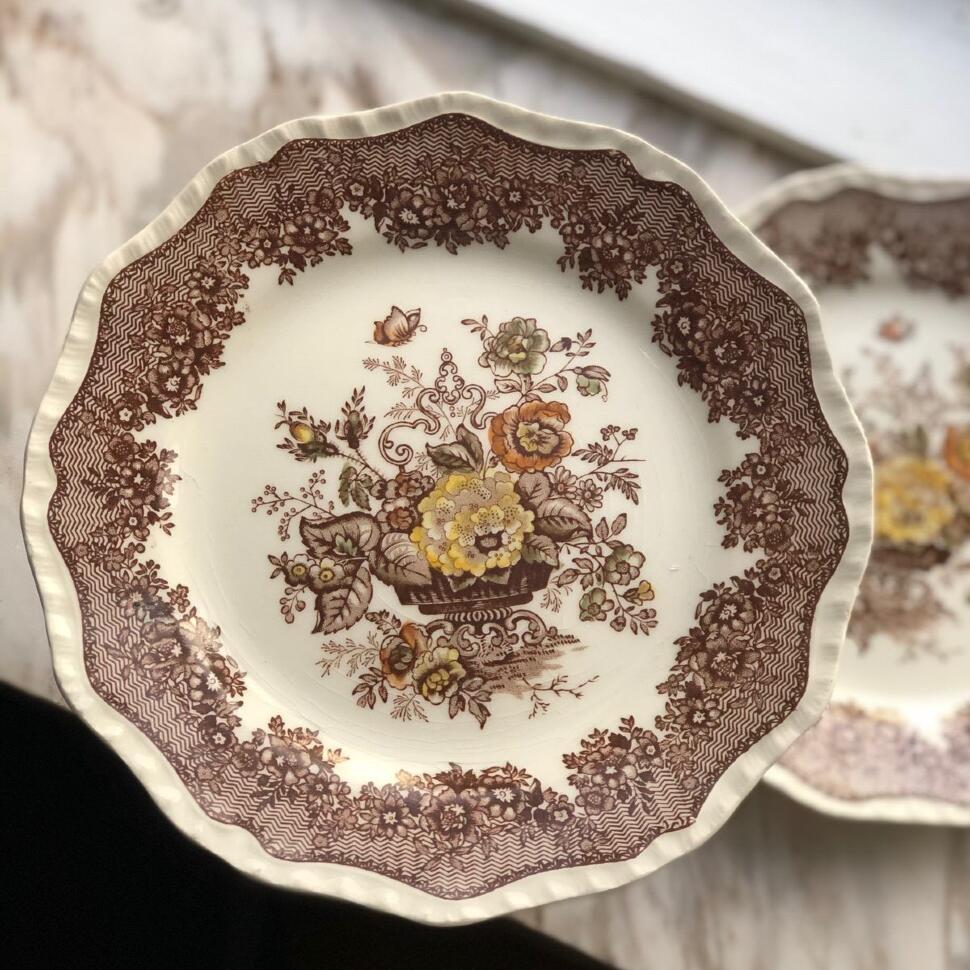 Тарелка 20 см Mason's Patent Ironstone Ascot Англия