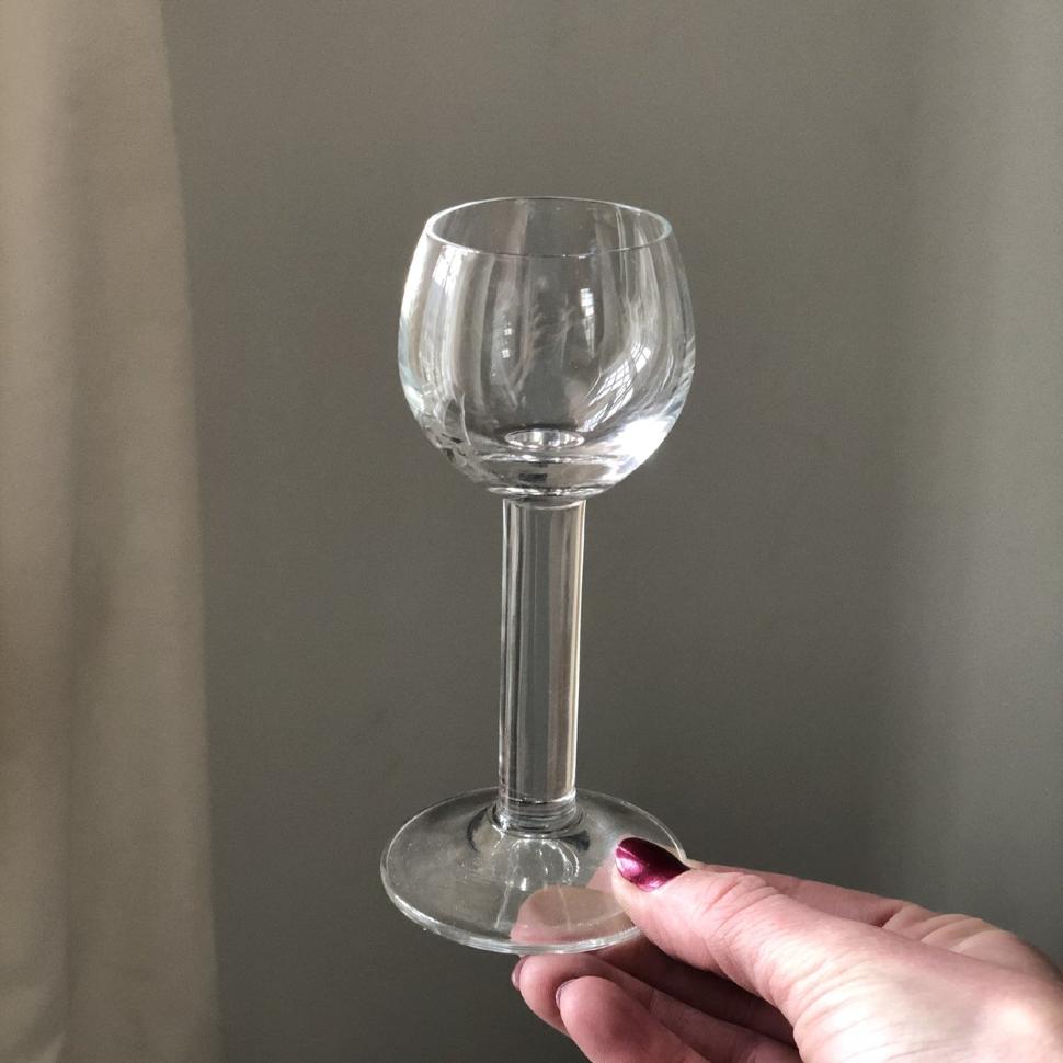 Рюмка 75мл на высокой толстой ножке