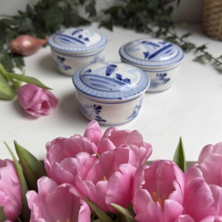 Шкатулка Delft 9 см фарфор Голландия