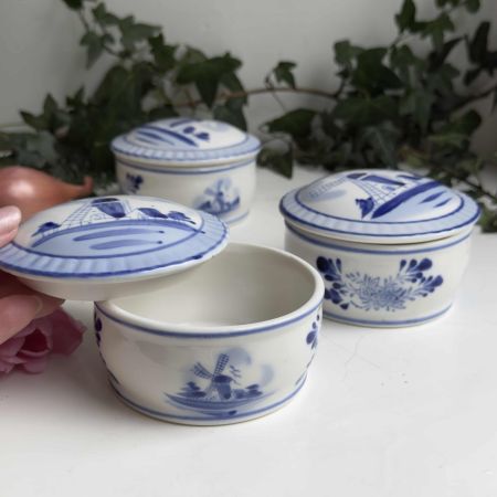 Шкатулка Delft 9 см фарфор Голландия