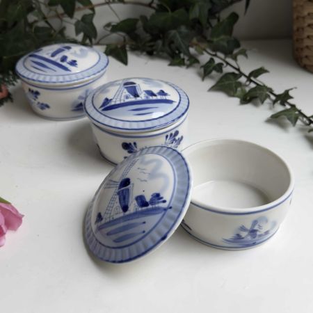Шкатулка Delft 9 см фарфор Голландия