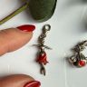 Подвеска шарм Девушка 3 см в стиле Thomas Sabo 925 