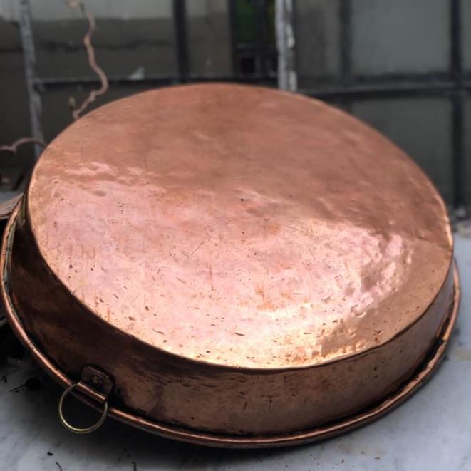 Форма для запекания таз для варенья 33 см медь