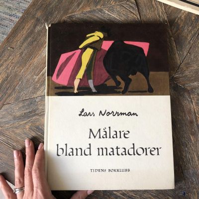 Книга Lars Norrman &quot;Malare bland matadorer&quot; 1958 г.
