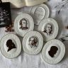 Панно памятное Meissen Schubert 17 см 1978 г. фарфор