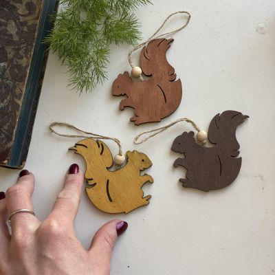 Подвес декор набор 3 шт. Белки