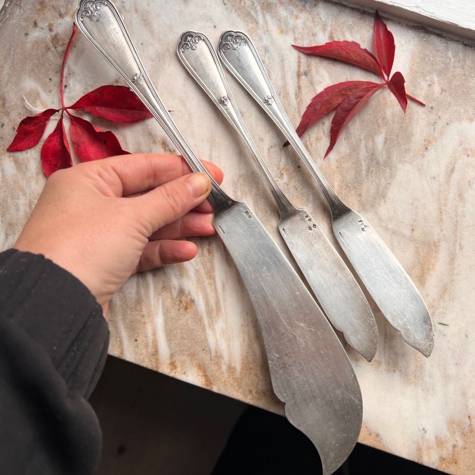 Лопатка нож 30 см мельхиор серебрение Christoffle