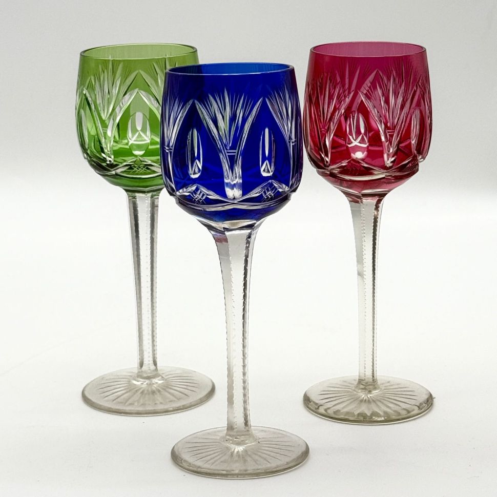 Бокал Anna Hutte набор 3 шт. 200 мл накладной хрусталь Германия