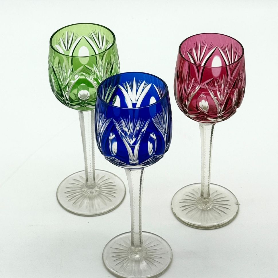 Бокал Anna Hutte набор 3 шт. 200 мл накладной хрусталь Германия