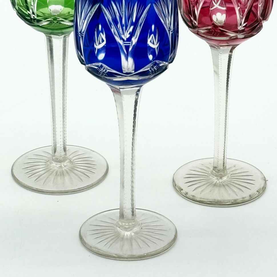 Бокал Anna Hutte набор 3 шт. 200 мл накладной хрусталь Германия