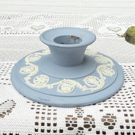 Подсвечник Wedgwood 9 см Англия бисквитный фарфор 