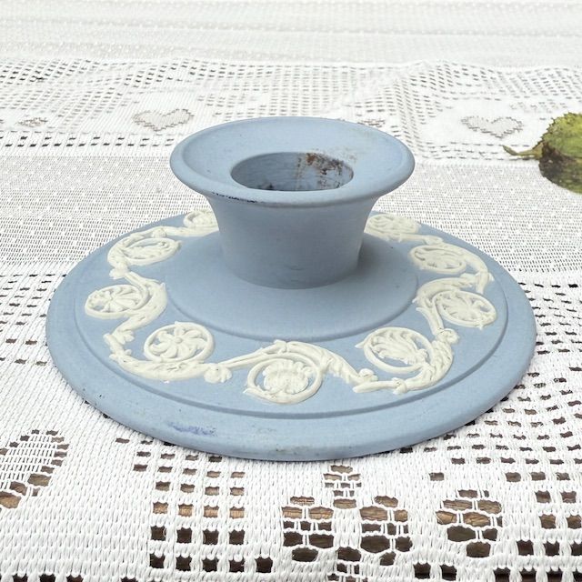 Подсвечник Wedgwood 9 см Англия бисквитный фарфор